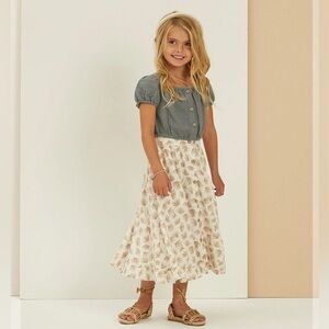 RYLEE + CRU OCEANSIDE SKIRT /‎ PALM size 2/3